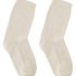 1 paire de chaussettes tricotées, Blanc