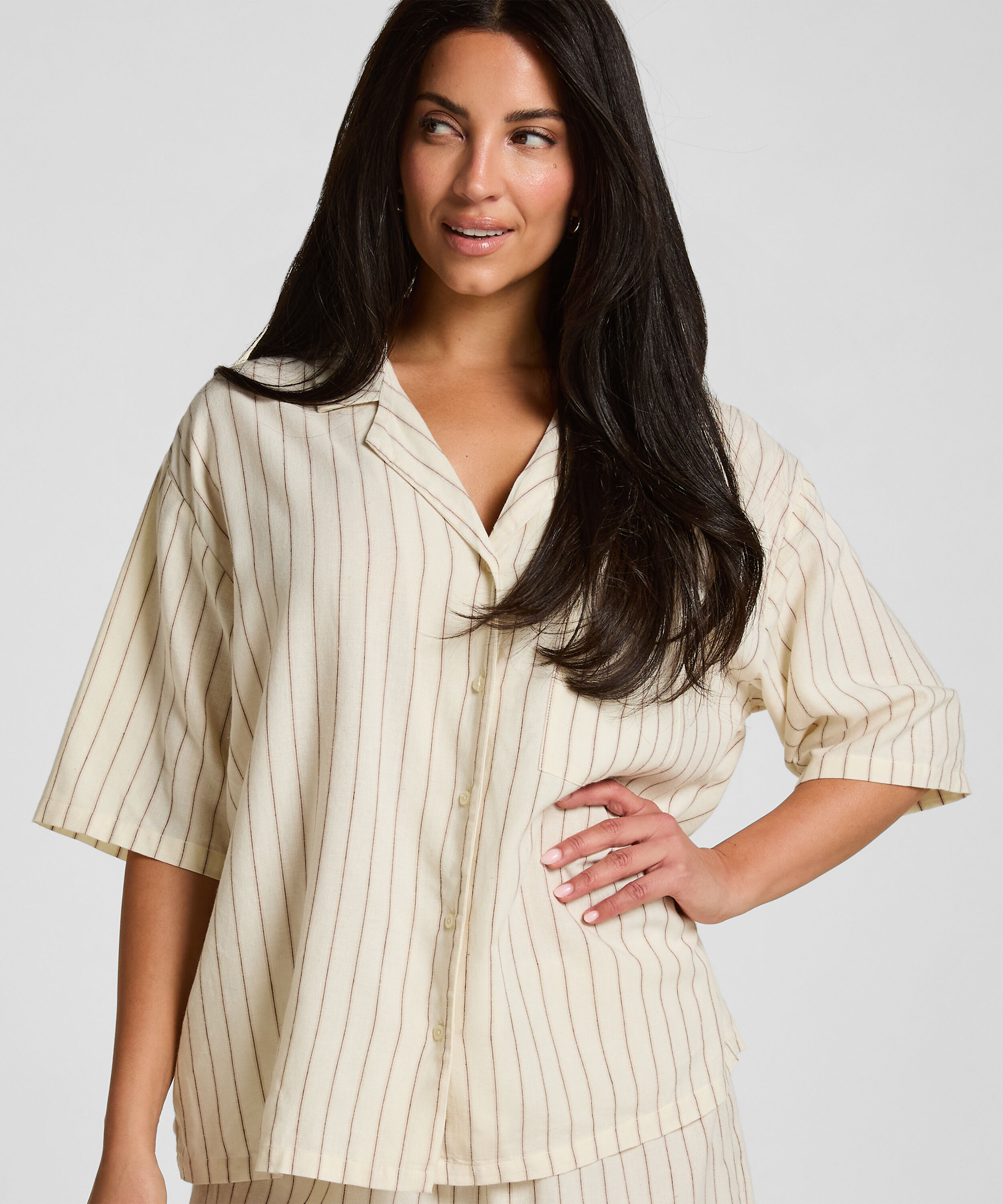 Veste Lin, Beige
