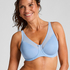 Soutien-gorge &agrave; armatures non-pr&eacute;form&eacute; minimiseur Nina, Bleu