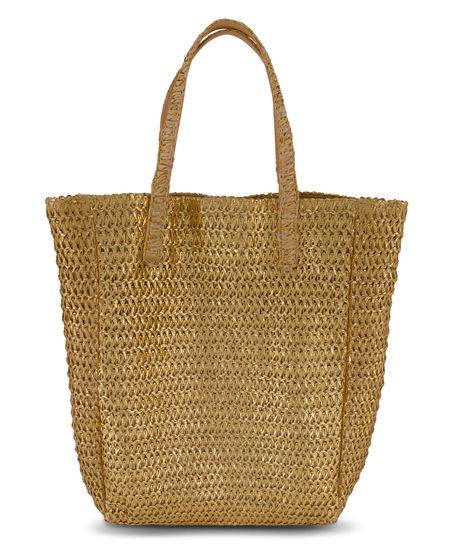 Sac de plage Goldie, Jaune