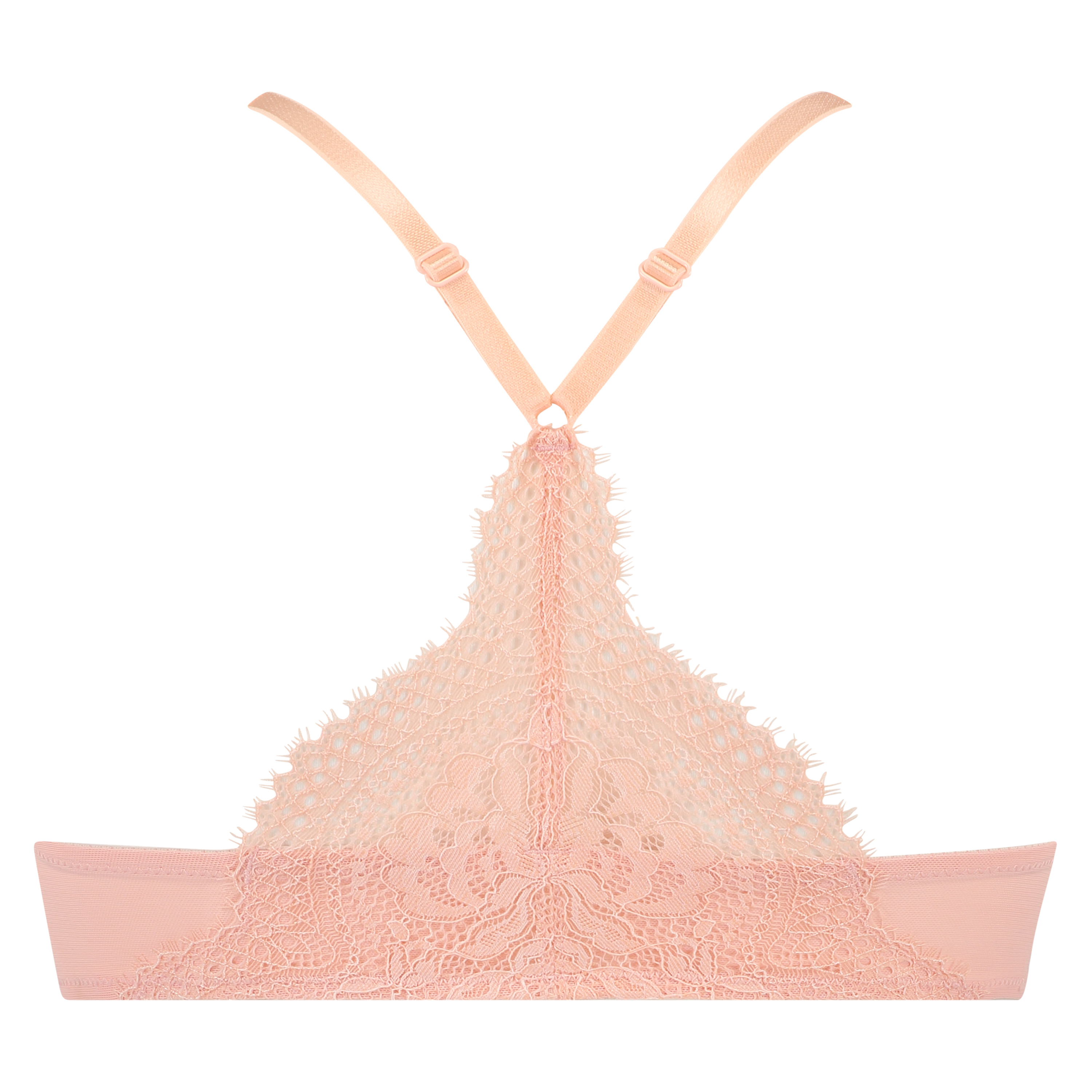 Soutien-gorge &agrave; armatures pr&eacute;form&eacute; push-up Paris, Rose, main