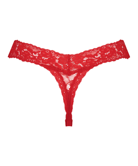 String extra bas Madison, Rouge