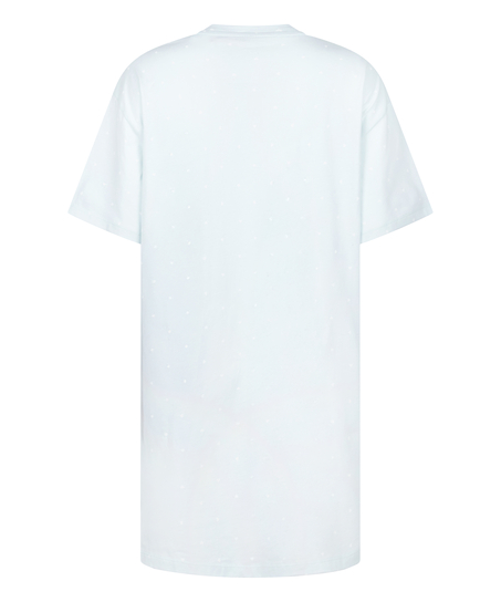 Chemise de nuit, Bleu