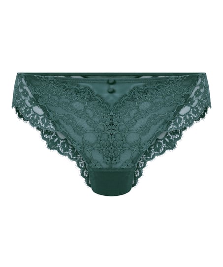 Slip br&eacute;silien Daisy, Bleu