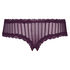 Slip br&eacute;silien V-shape mesh, Violet
