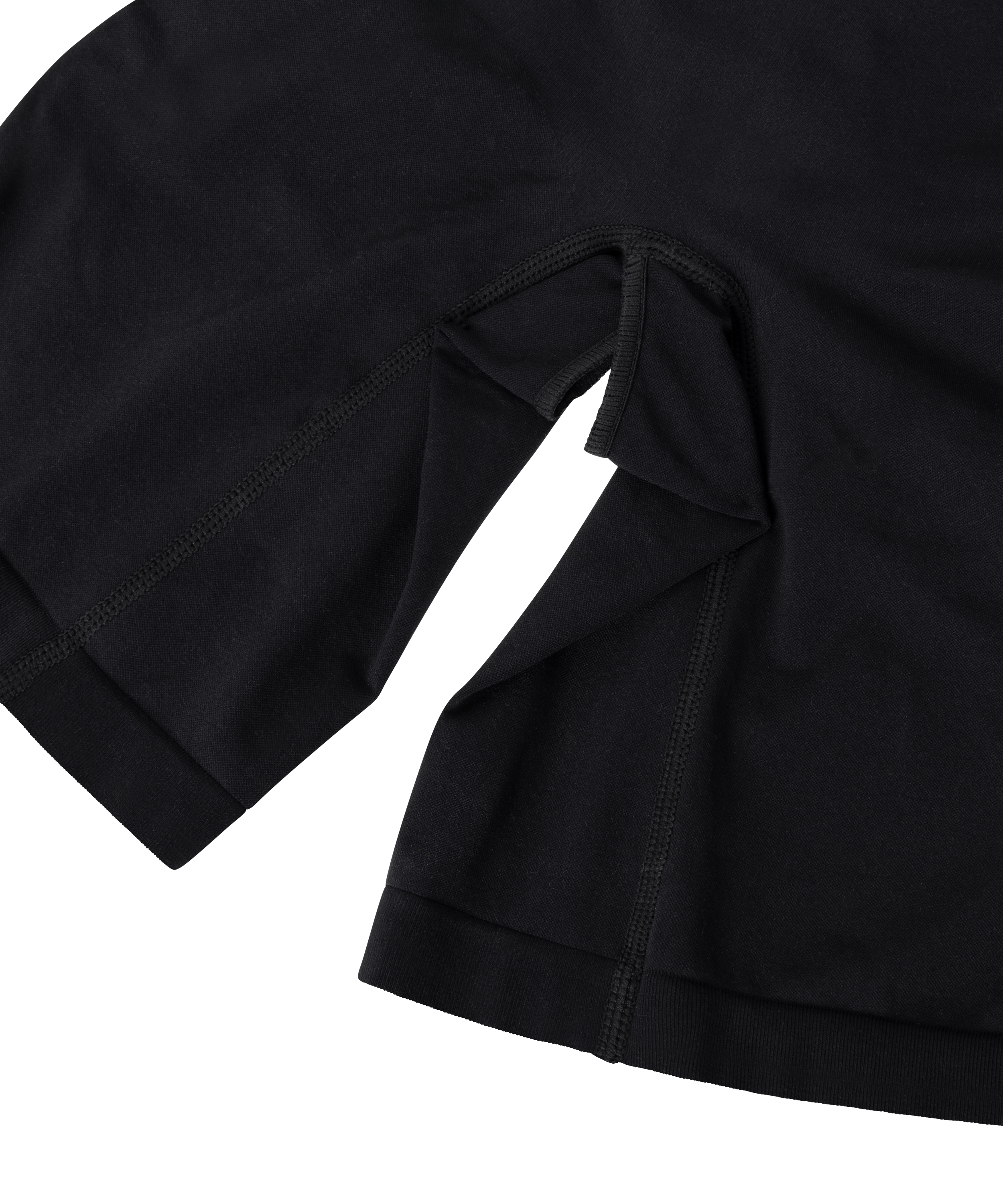 Gaine sans coutures pour les cuisses, Noir, main