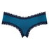 Slip brésilien V-shape micro, Bleu