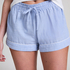 Short Coton, Bleu