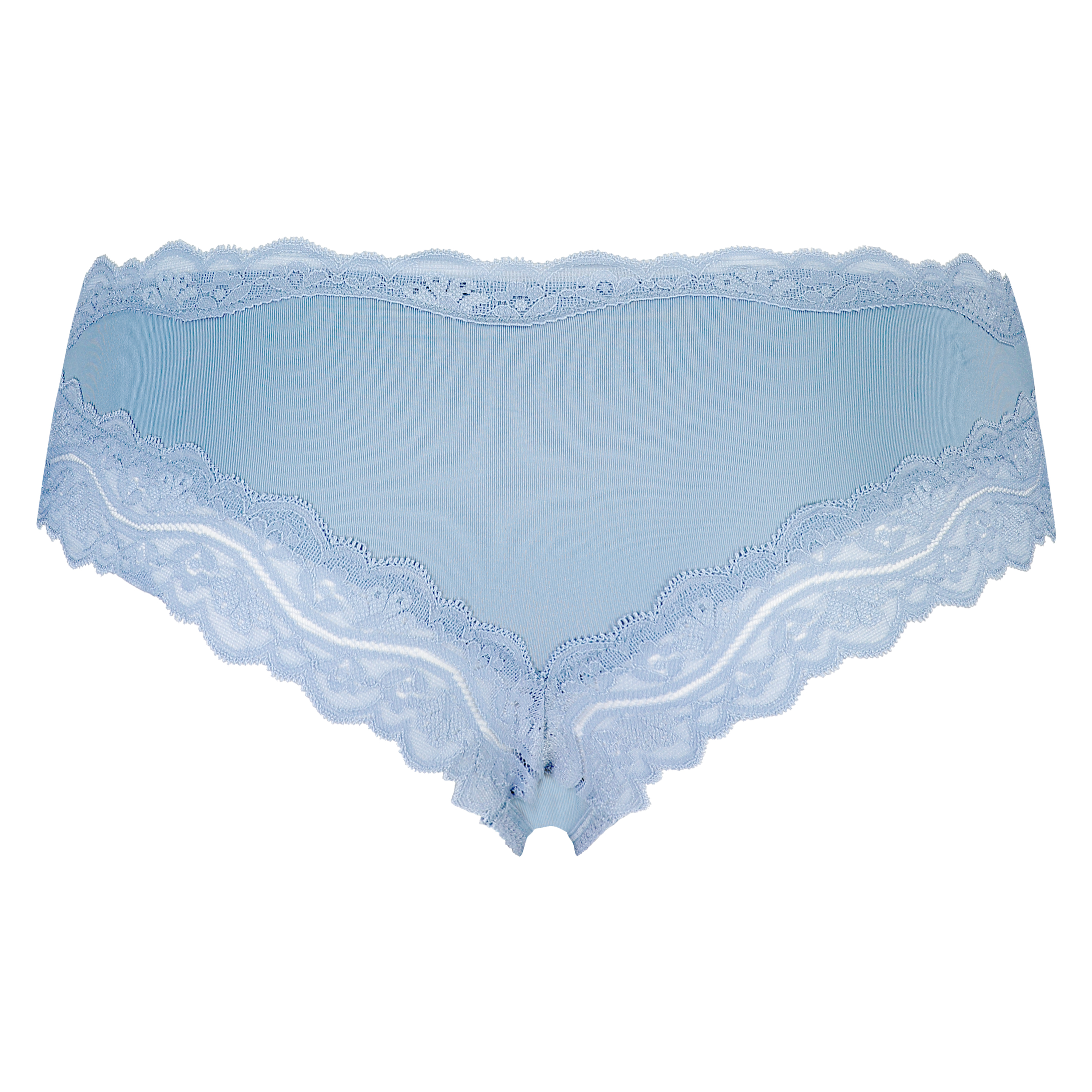 Slip brésilien Taylor, Bleu, main