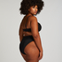 Haut de bikini préformé à armatures Scallop, Noir