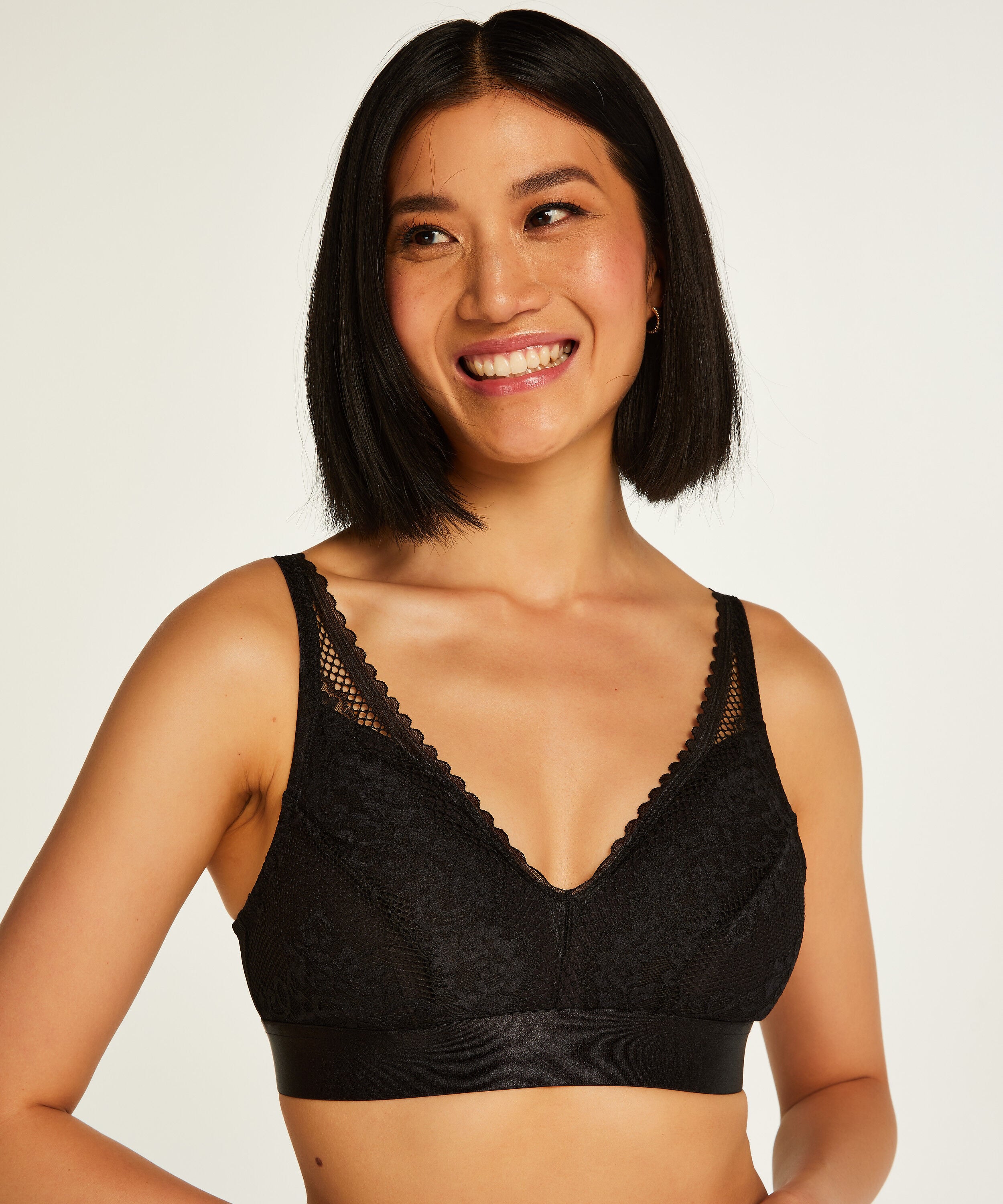 Soutien-gorge prothétique sans armature Morgan, Noir