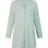 Robe-chemise à manches longues en jersey Essential, Vert