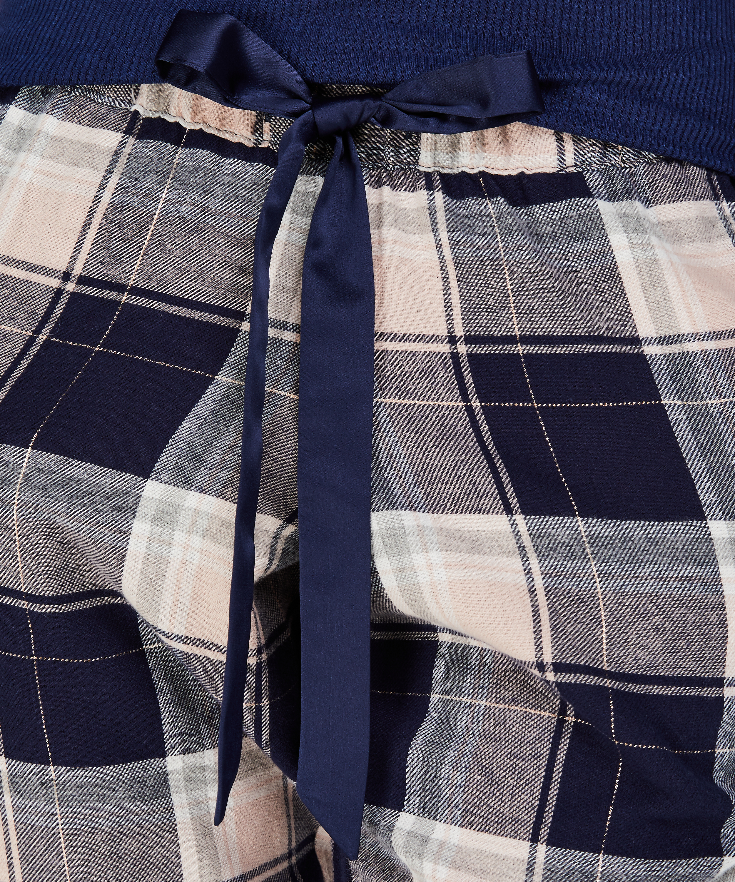 Pantalon de pyjama Check, Bleu, main