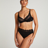 Slip taille haute Diva, Noir