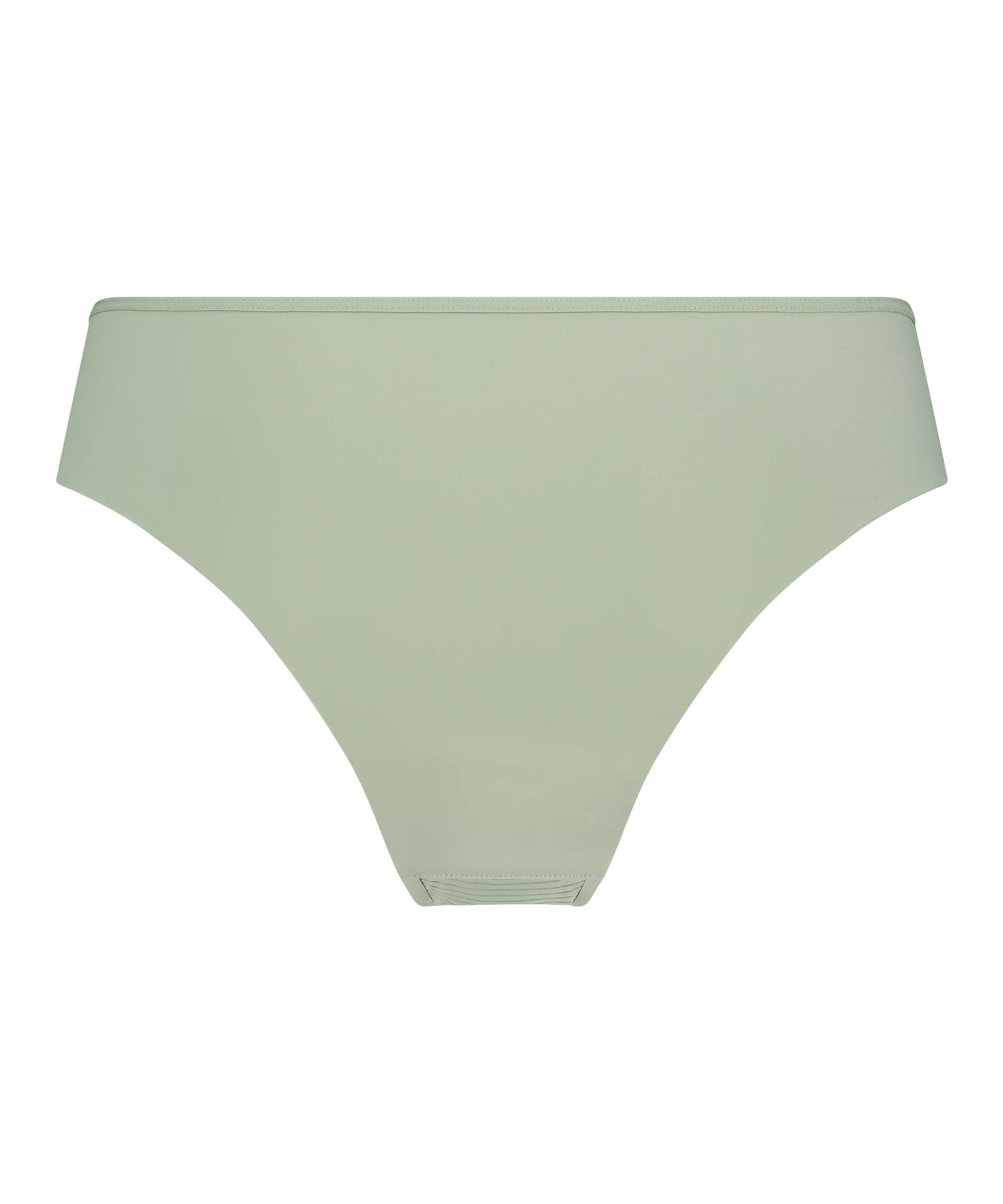 Slip brésilien invisible Stripe mesh, Vert, main