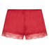 Short de pyjama Satin, Rouge