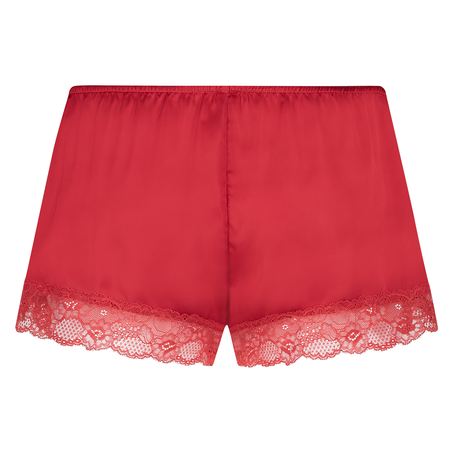 Short de pyjama Satin, Rouge
