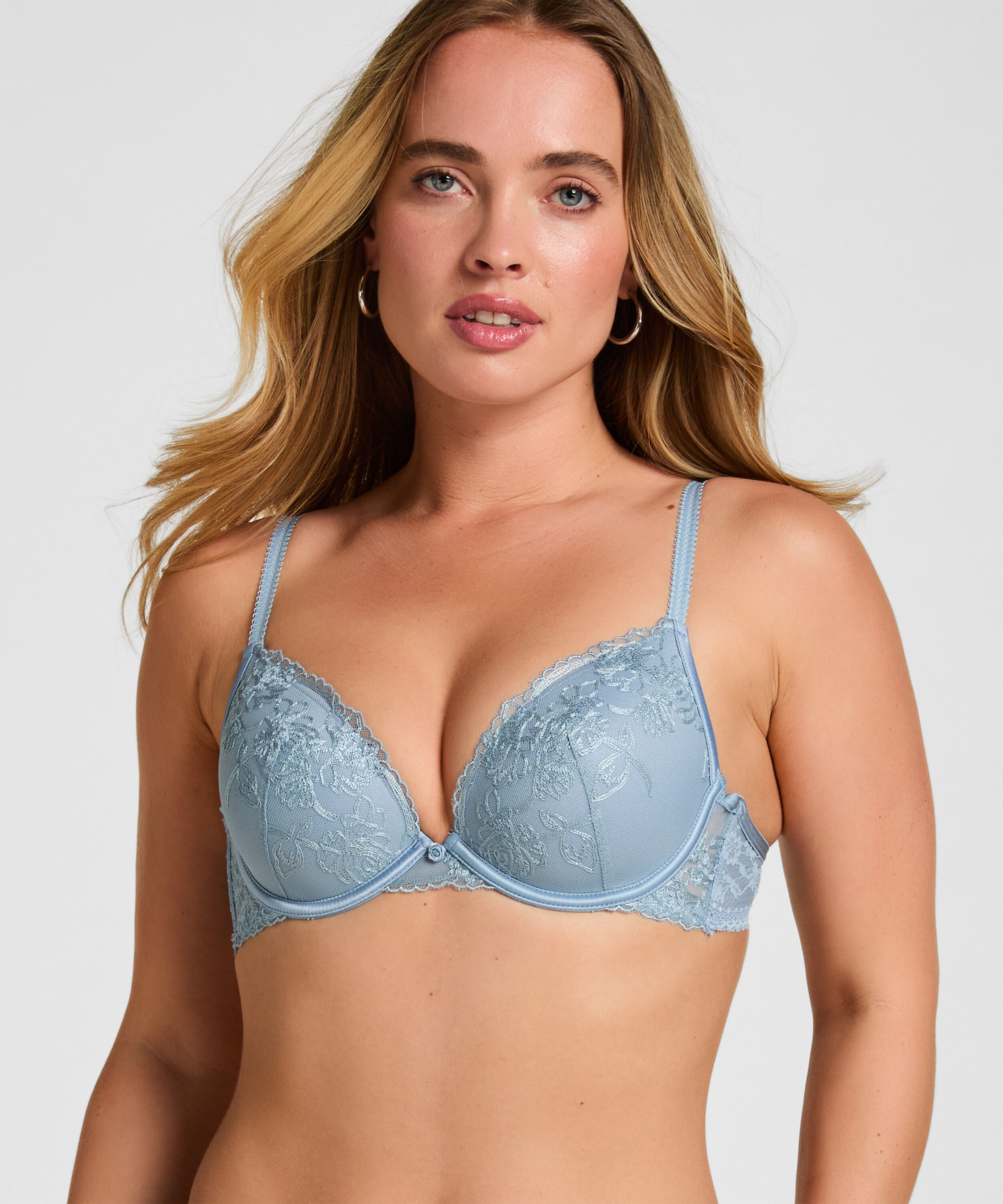 Soutien-gorge à armatures rembourré Nola, Bleu Soutien-gorge à armatures rembourré Nola, Bleu