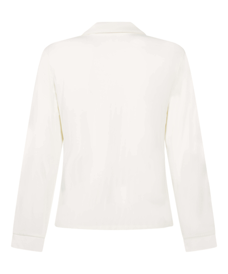 Veste à manches longues en jersey Essential, Blanc