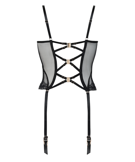 Bustier Belladonna, Noir
