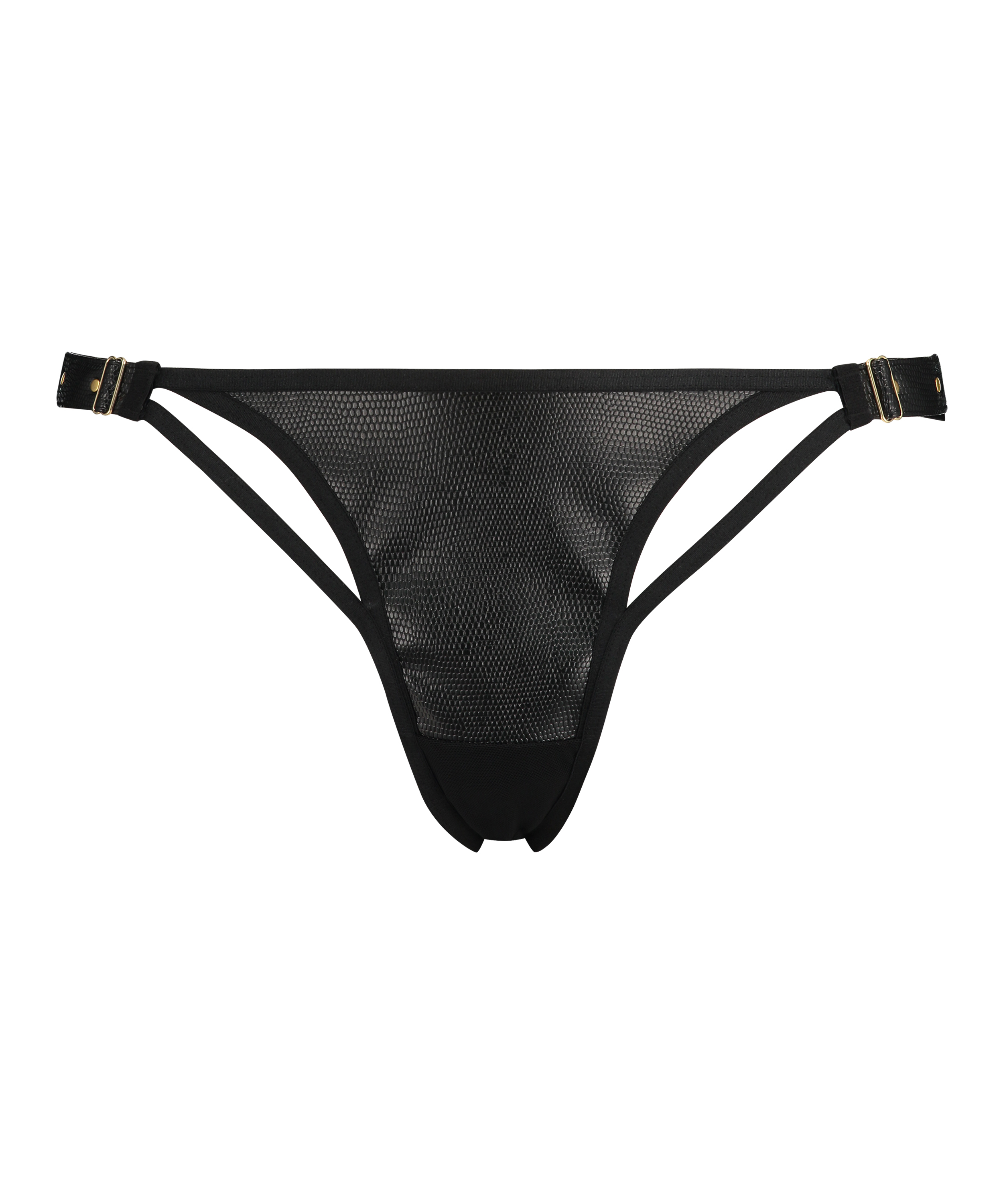 String tanga Dallas, Noir, main