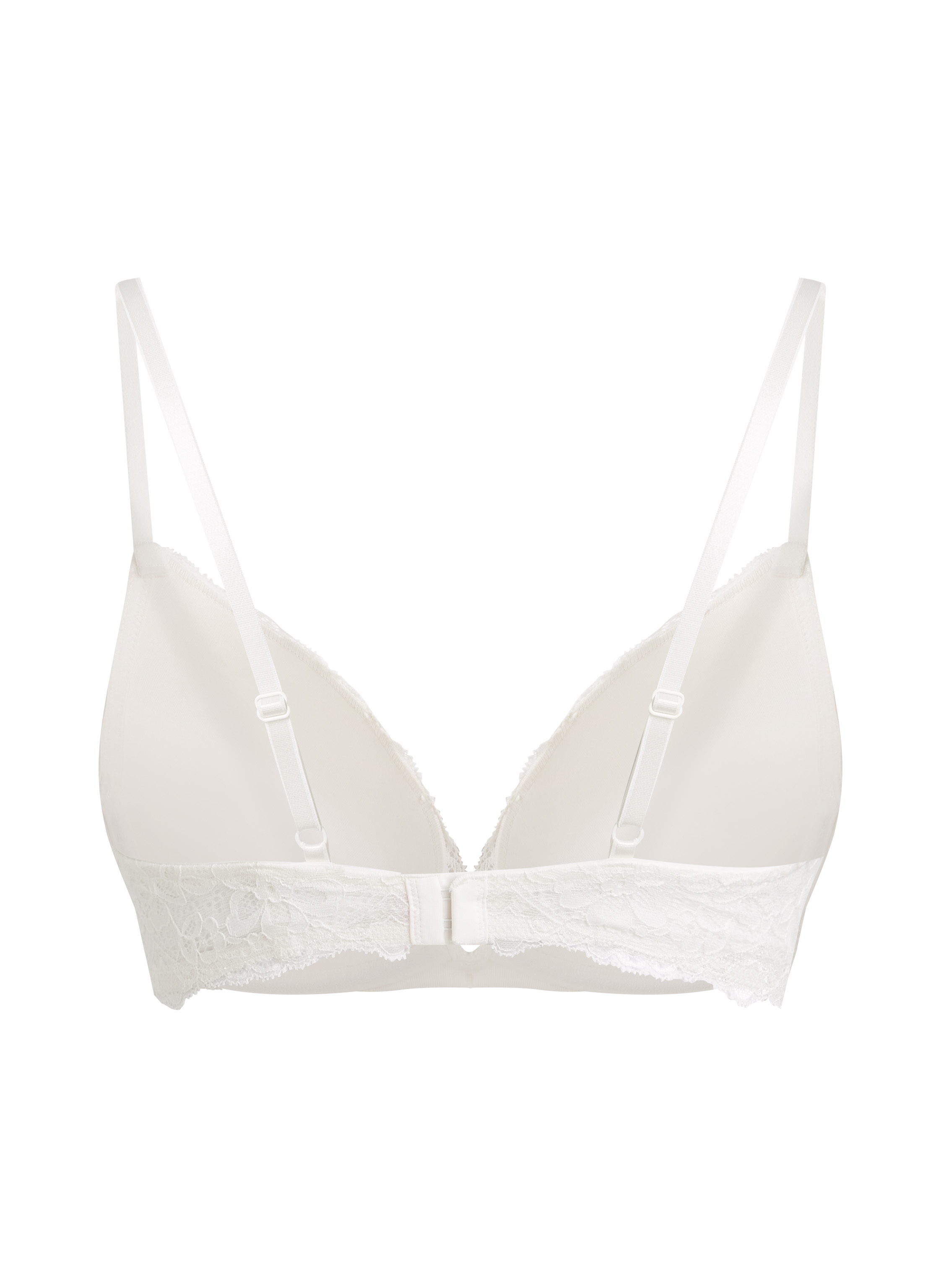 Soutien-gorge à armatures préformé push-up Marine, Blanc, main