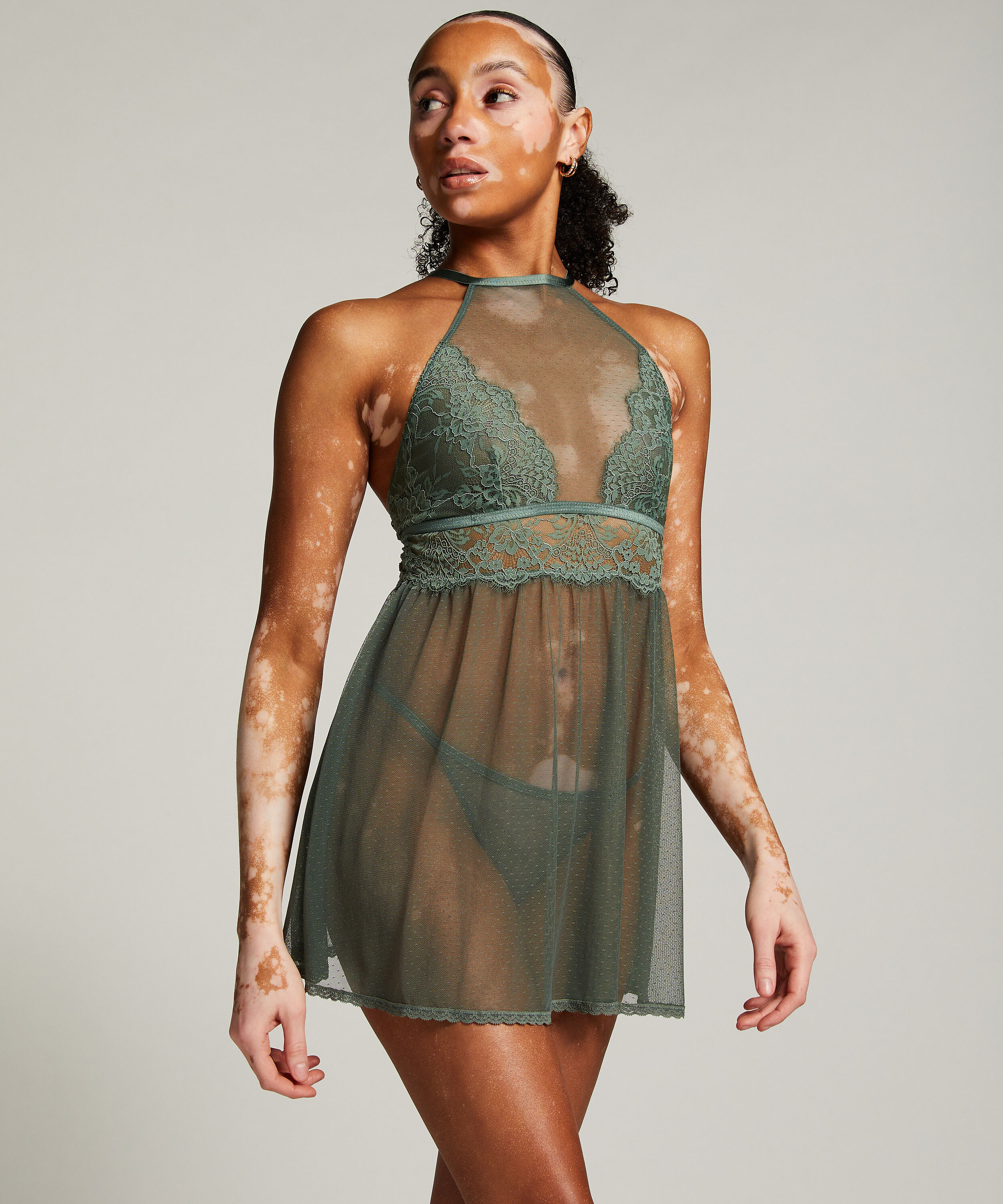 Babydoll Lace, Vert