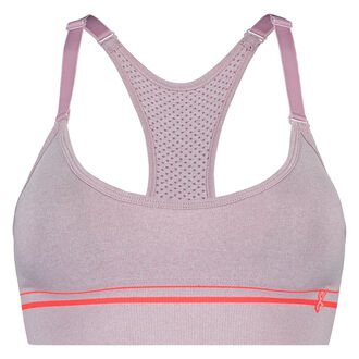 Soutien-gorge de sport HKMX The Crop Niveau 1, Violet