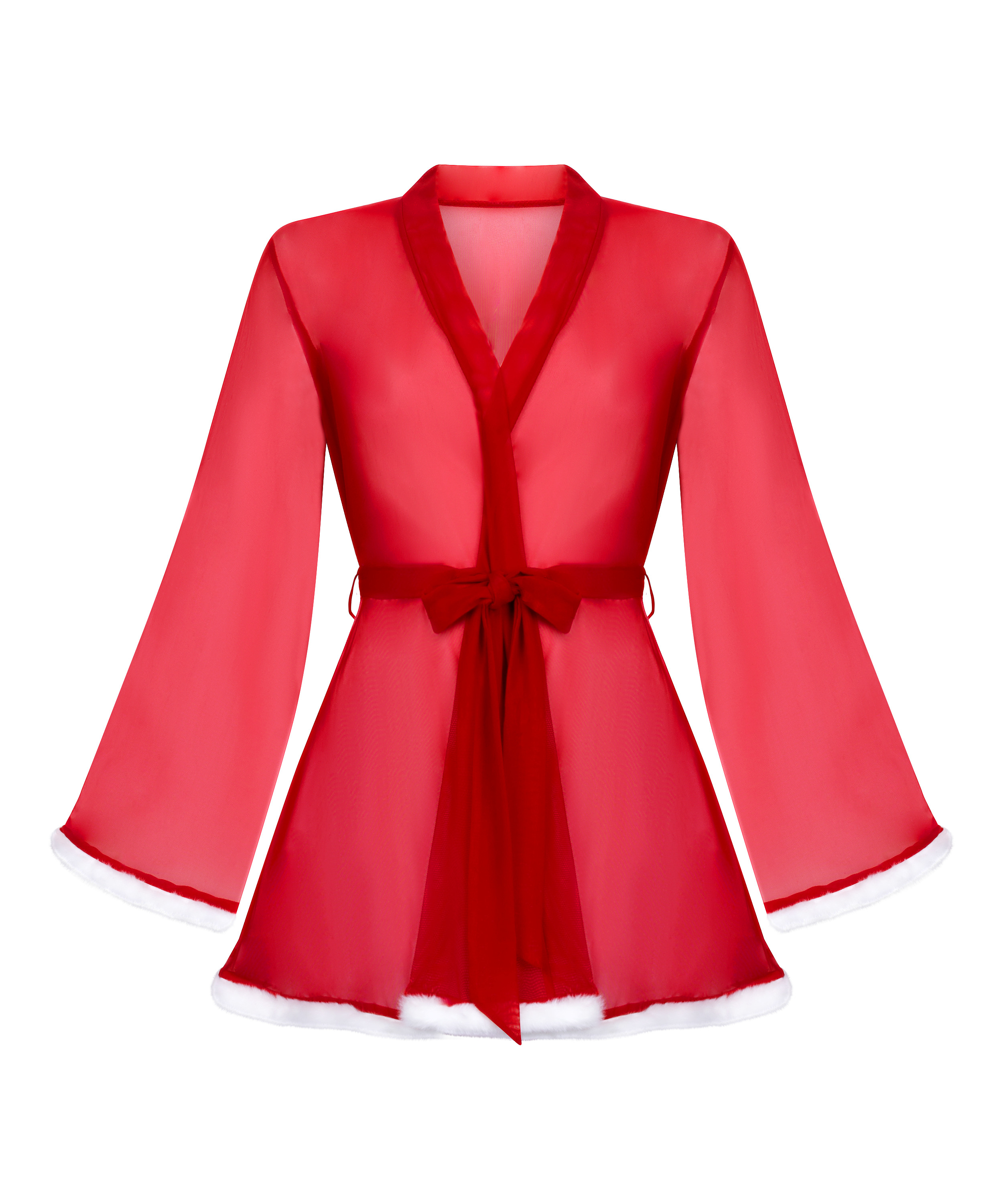 Kimono Mesh Santa, Rouge, main