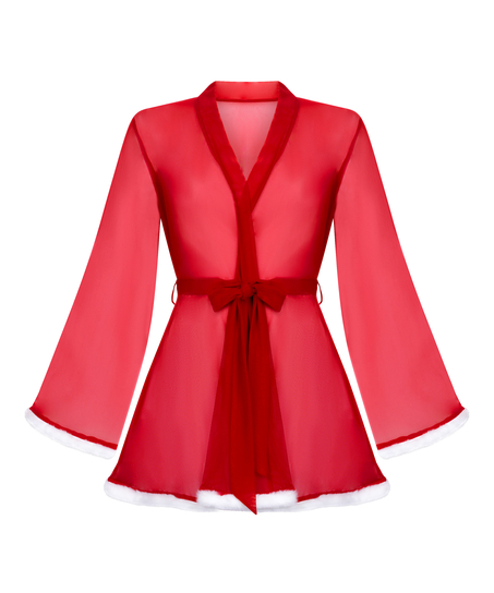 Kimono Mesh Santa, Rouge
