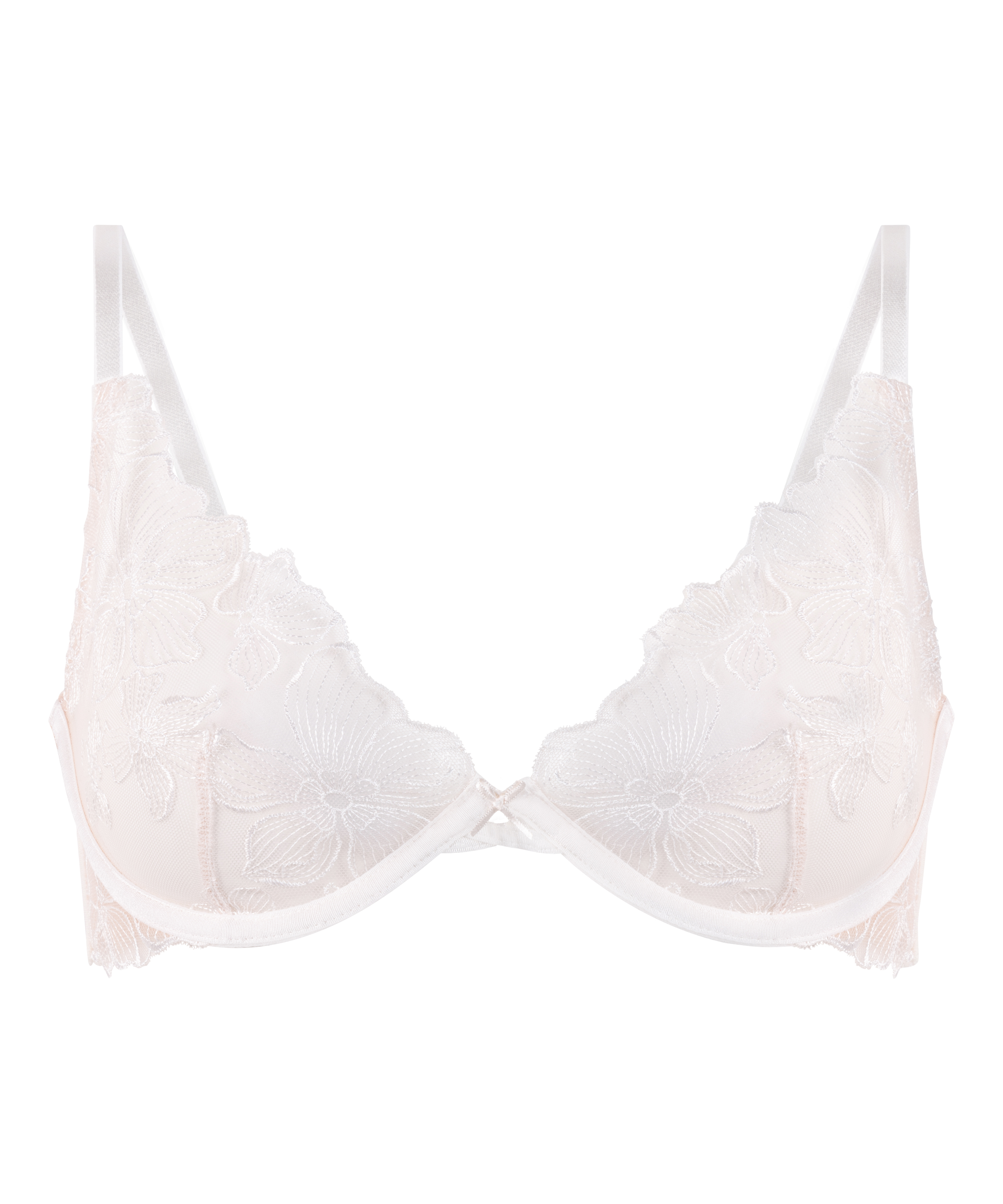 Soutien-gorge à armatures non-préformé Lauren, Blanc, main