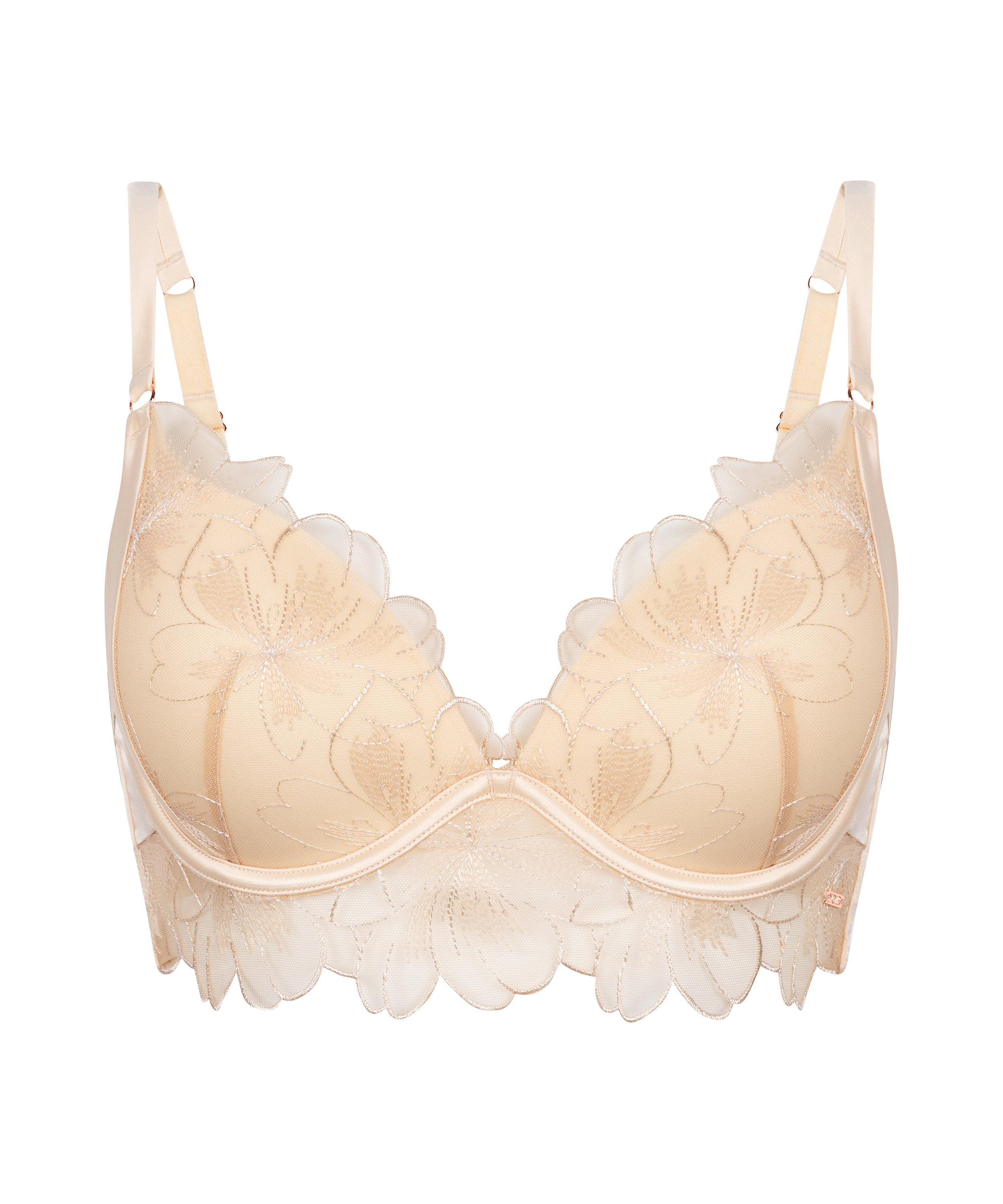 Soutien-gorge à armatures push-up préformé Emilia, Jaune, main