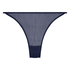 Slip brésilien jambes hautes Kaiden, Bleu