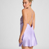 Slip dress Nienke, Violet