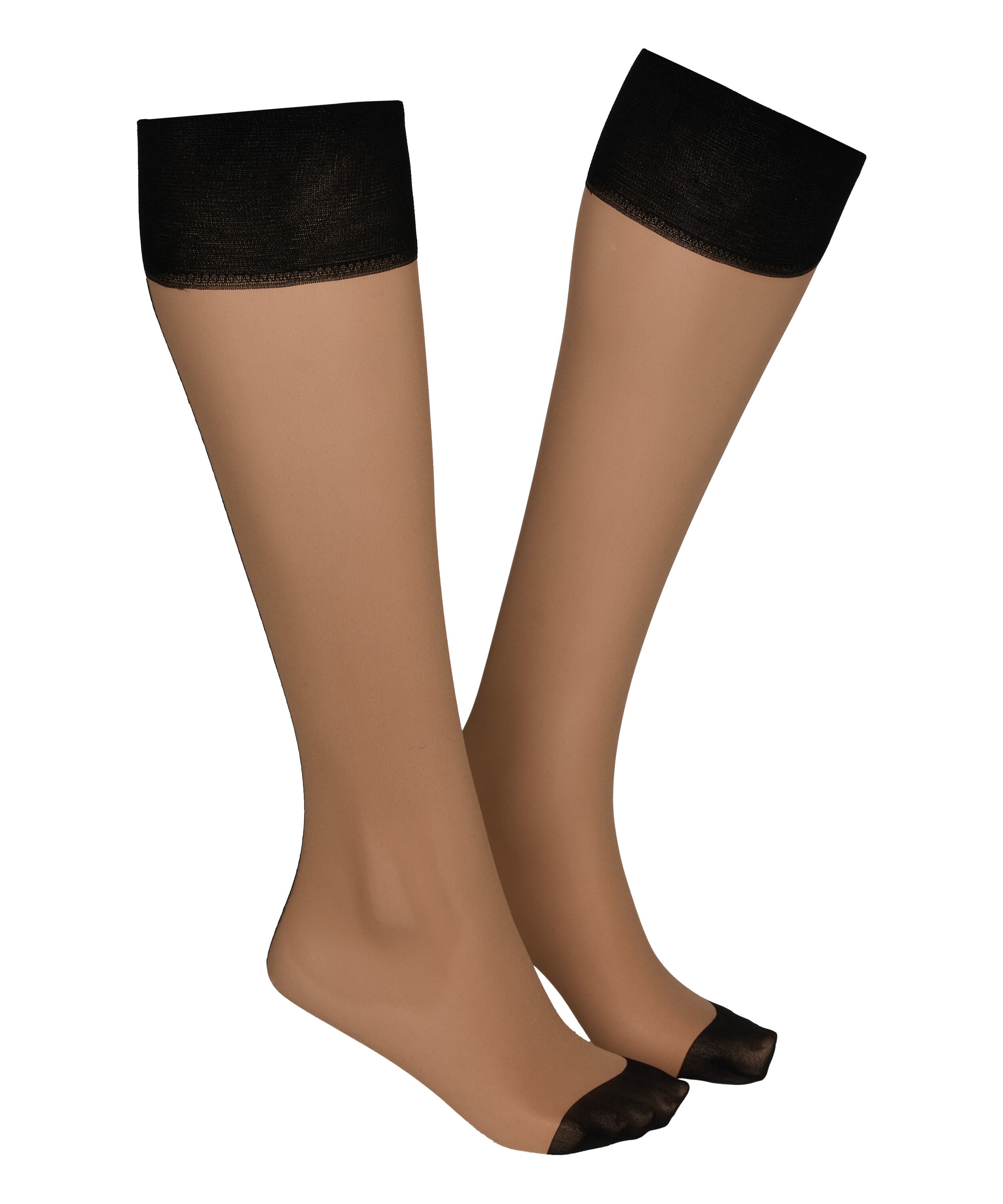 Chaussettes Sheer Back Seam, Beige Chaussettes Sheer Back Seam, Beige
