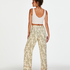 Pantalon de pyjama tissé, Beige