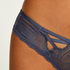 Slip brésilien Lacey, Bleu