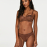 Slip brésilien Angie, Marron