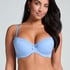 Soutien-gorge à armatures rembourré Lola, Bleu