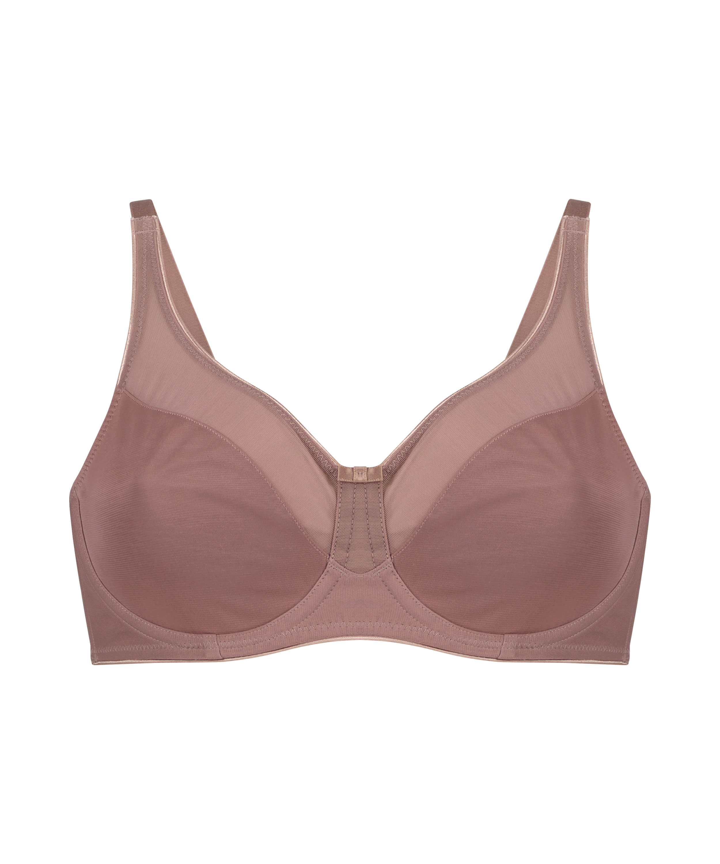 Soutien-gorge à armatures non-préformé minimiseur Nina, Violet, main