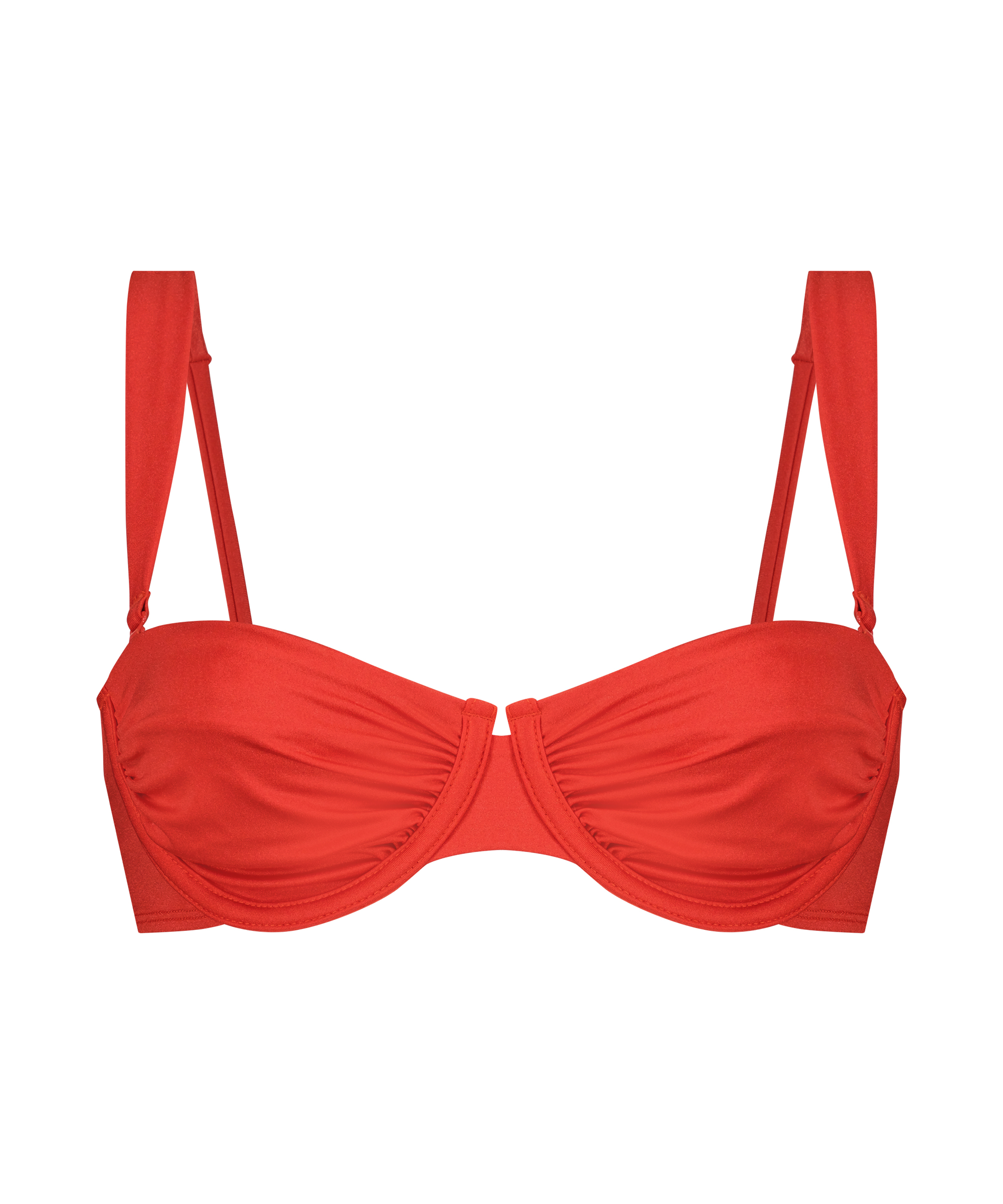 Haut de bikini non-préformé BoraBora, Rouge, main