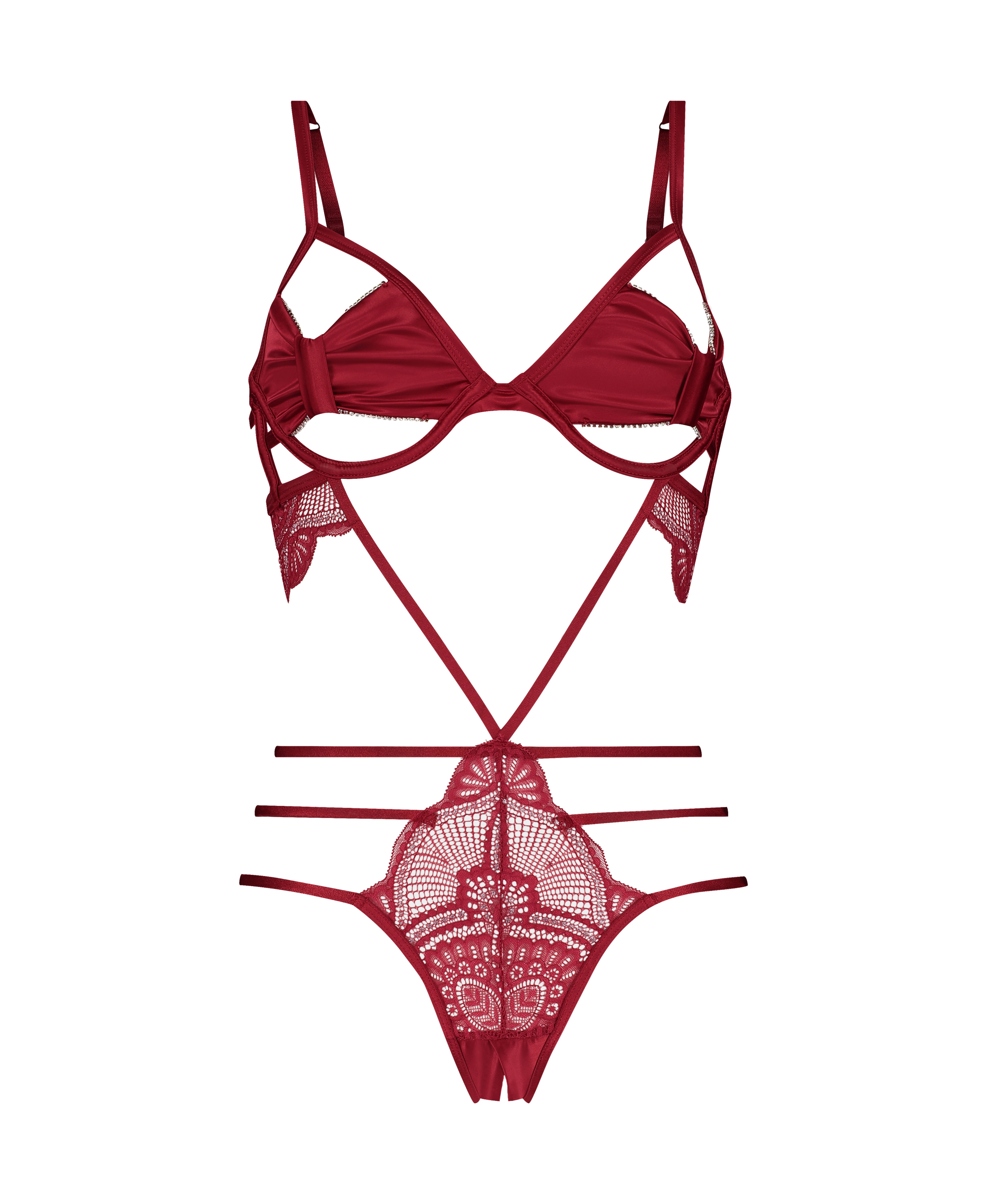 Body Queenie, Rouge, main