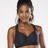 HKMX Soutien-gorge de sport The All Star Maintien niveau 2, Gris