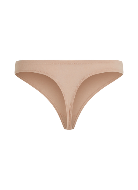 String en coton Kira, Beige