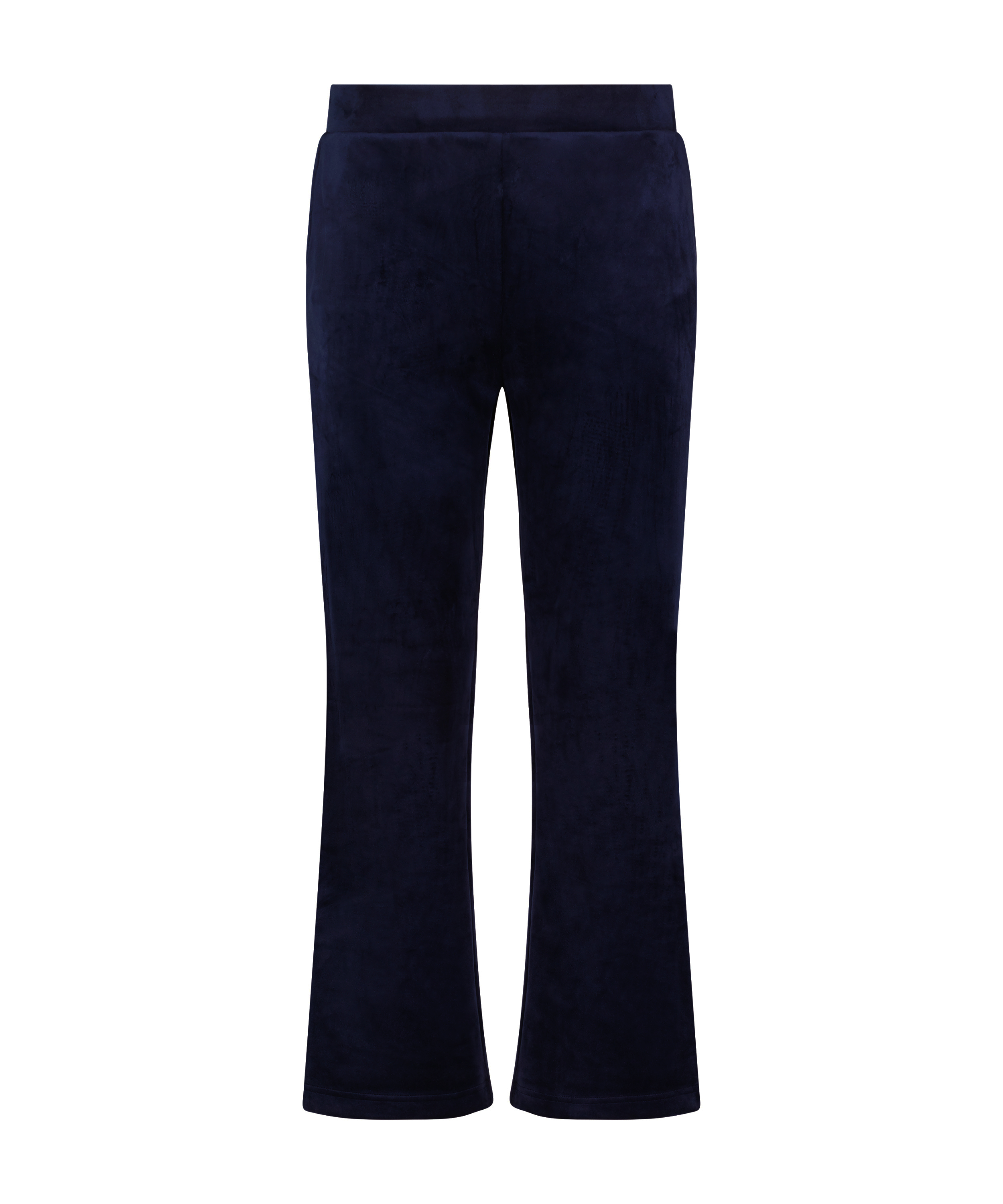 Pantalon de pyjama velours, Bleu, main