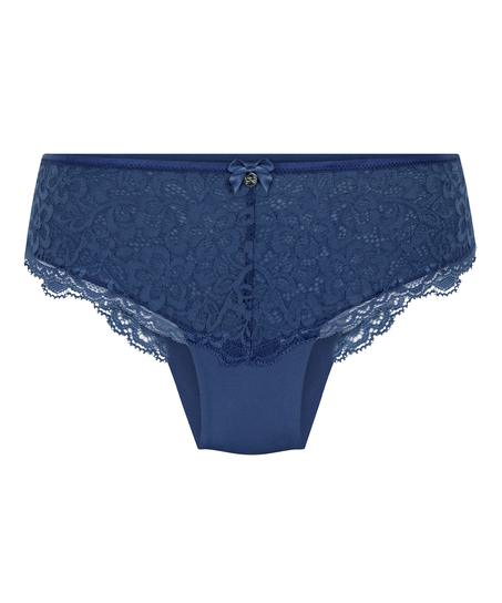 Slip brésilien Marine, Bleu