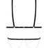 Brassière chain Top, Noir
