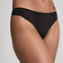 Invisible string Stripe mesh, Noir