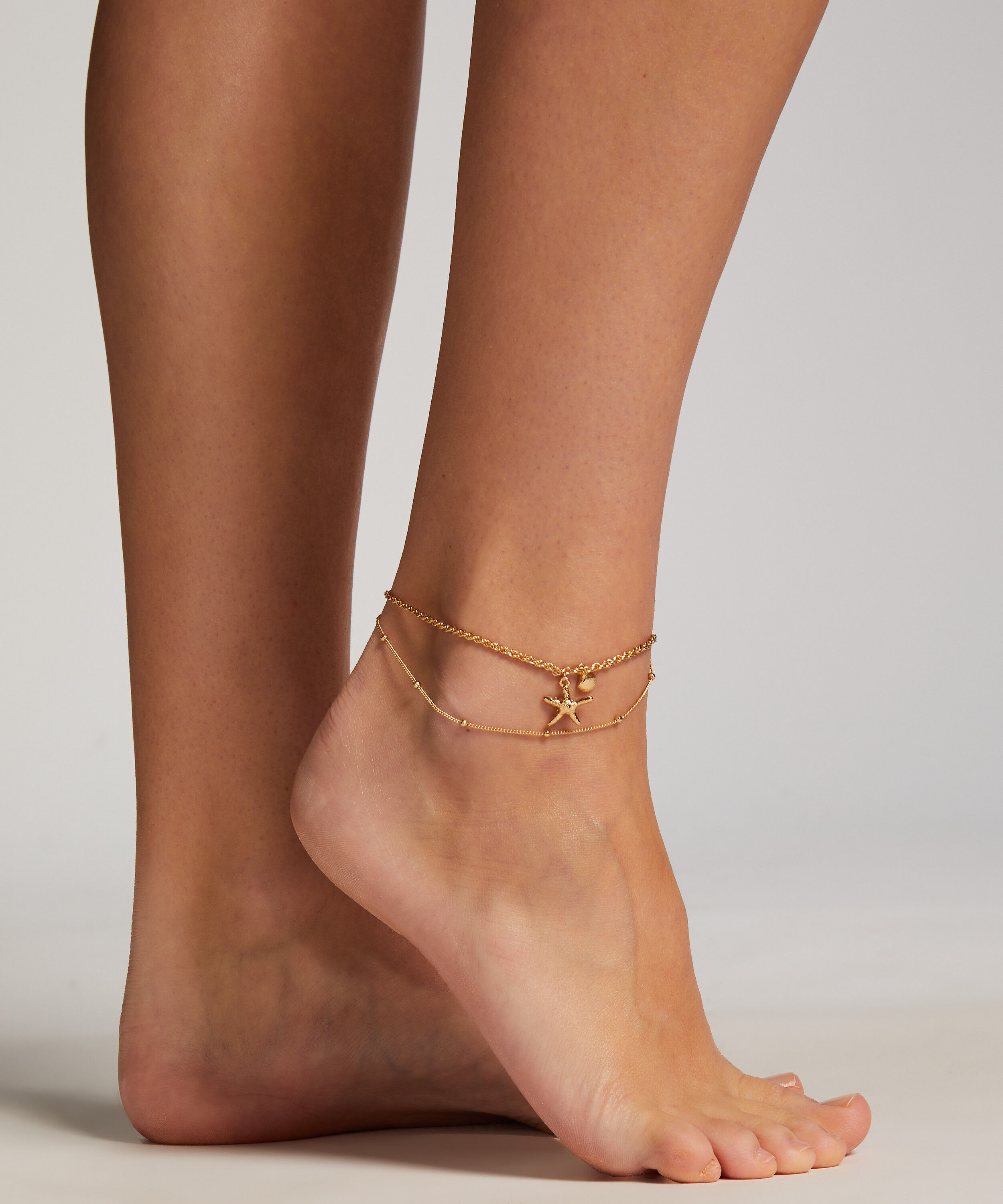 Cha&icirc;ne de cheville, Jaune