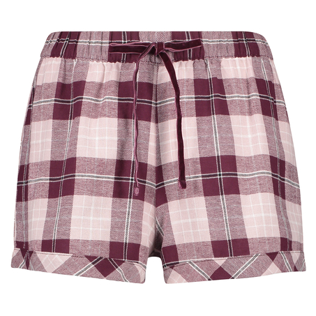 Short Twill Check, Rouge